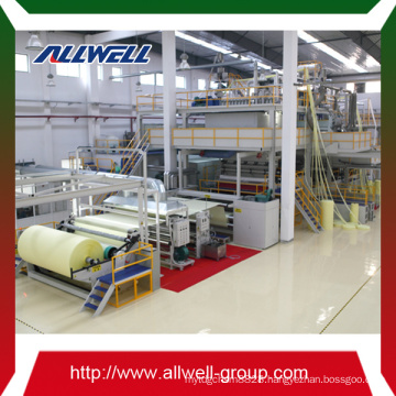 Experienced PP Nonwoven Fabric Making Machine (AW-S/ SS / SMS 1600/2400/3200)